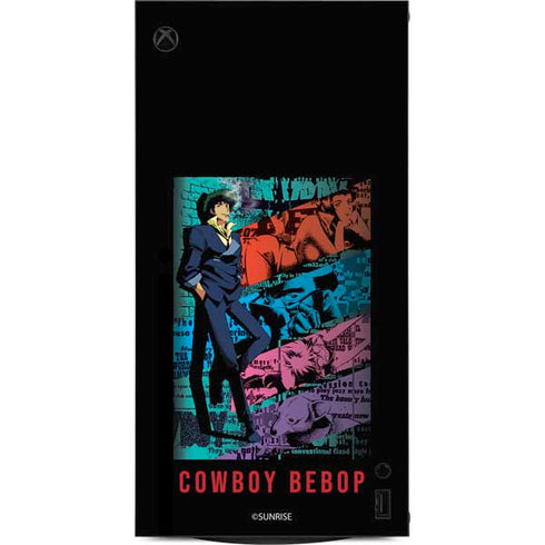 Cowboy Bebop Poster XBox Series X Digital Edition Console Skin